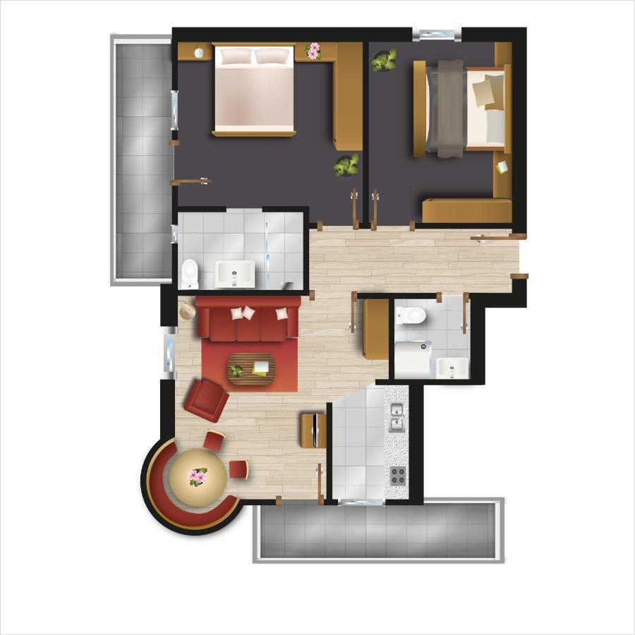 Appartements Daisy Серфаус Экстерьер фото