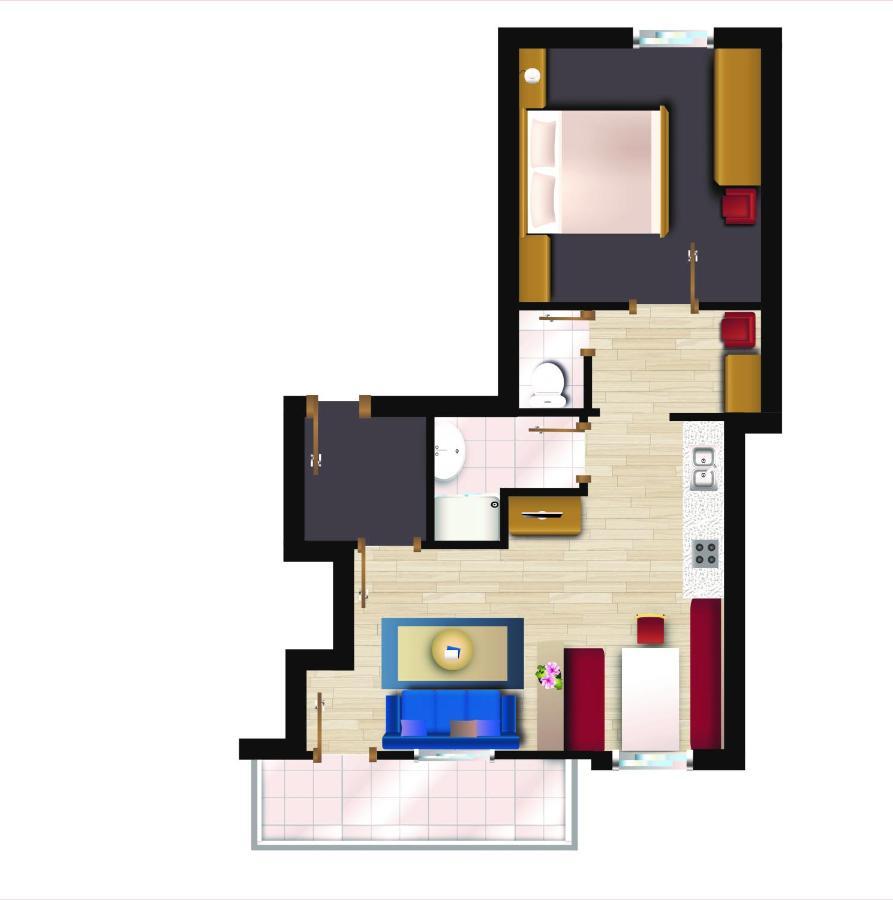 Appartements Daisy Серфаус Экстерьер фото